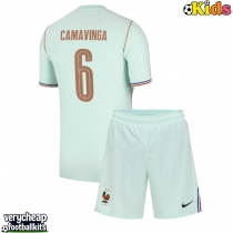 France Eduardo Camavinga #6 Replica Away Minikit World Cup 2026 Short Sleeve (+ pants)